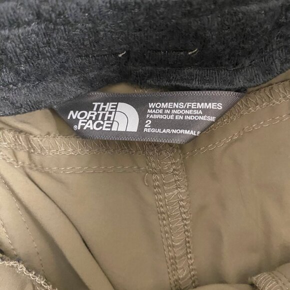 🏔️ The North Face Women’s Khaki Hiking Pants – Size 2 Regular - Picture 8 of 9